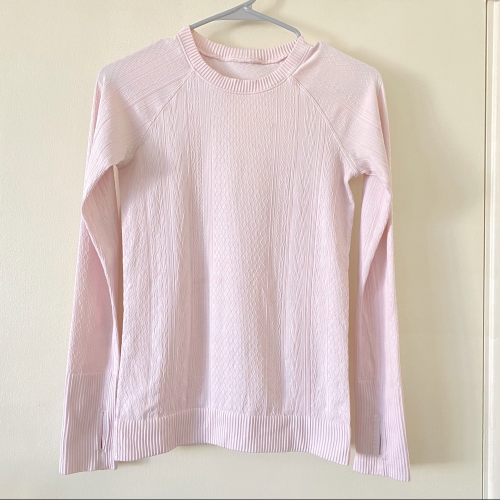XS Lululemon Faux Cable Knit Ling Sleeve